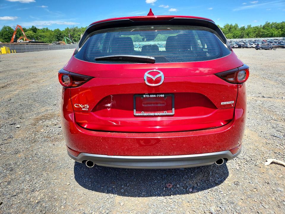 2020 Mazda VIN JM3KFBBM9L0806594 COPART salvage auction — ROOF, Nj - Cert Of Title-Salvage, sold $5,400 on 2026-07-14 (photo 6)