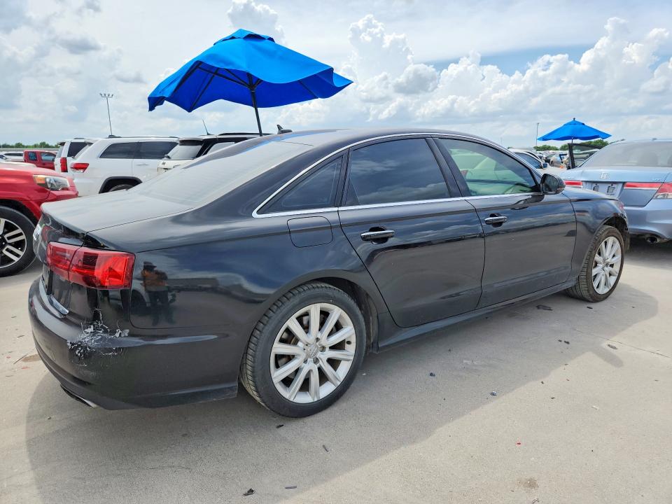 2016 Audi A6 VIN WAUDFAFCXGN102357 COPART salvage auction — FRONT END, TX - SALVAGE VEHICLE TITLE, sold $1,550 on 2026-07-23 (photo 3)
