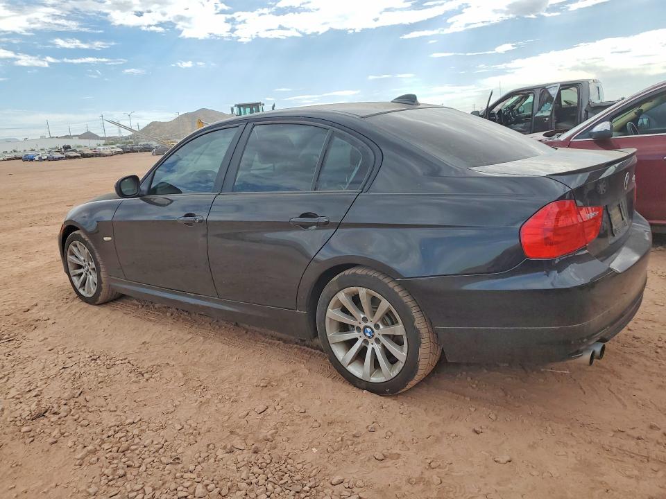 2011 BMW 3er VIN WBAPK5G59BNN24581 COPART salvage auction — MINOR DENT/SCRATCHES, AZ - CERT OF TITLE-RESTORED SALVAGE, sold $2,350 on 2026-07-07 (photo 2)