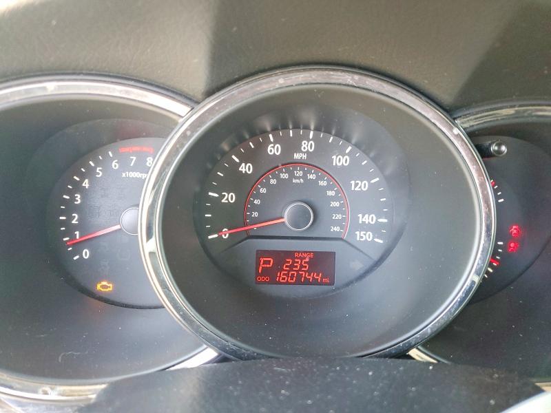 2011 Kia Sorento VIN 5XYKT3A1XBG048885 COPART salvage auction — FRONT END, Va - Cert Of Title - Salvage, sold $175 on 2026-07-21 (photo 9)
