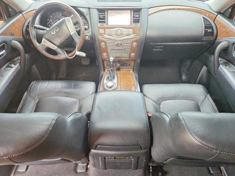 2016 Infiniti Qx80 VIN JN8AZ2NEXG9123373 COPART salvage auction — REAR END, AL - CERTIFICATE OF TITLE, sold $2,400 on 2026-07-28 (photo 8)