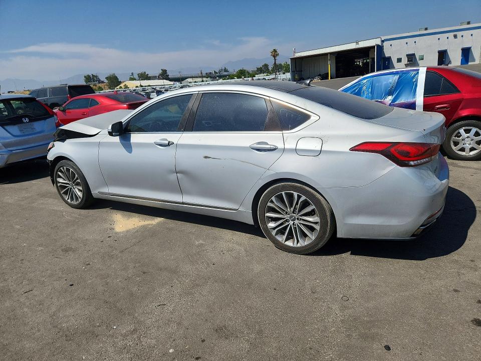 2015 Hyundai Genesis VIN KMHGN4JE1FU068063 COPART salvage auction — FRONT END, Ca - Dis/Dlr/Exp Only Clean Title, sold $750 on 2026-07-08 (photo 2)