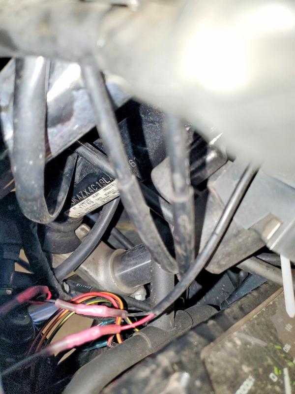 1990 Kawasaki Zx600 VIN JKAZX4C19LA021761 COPART salvage auction — FRONT END, MN - CERT OF TITLE-PRIOR SALVAGE, sold $300 on 2026-07-16 (photo 9)