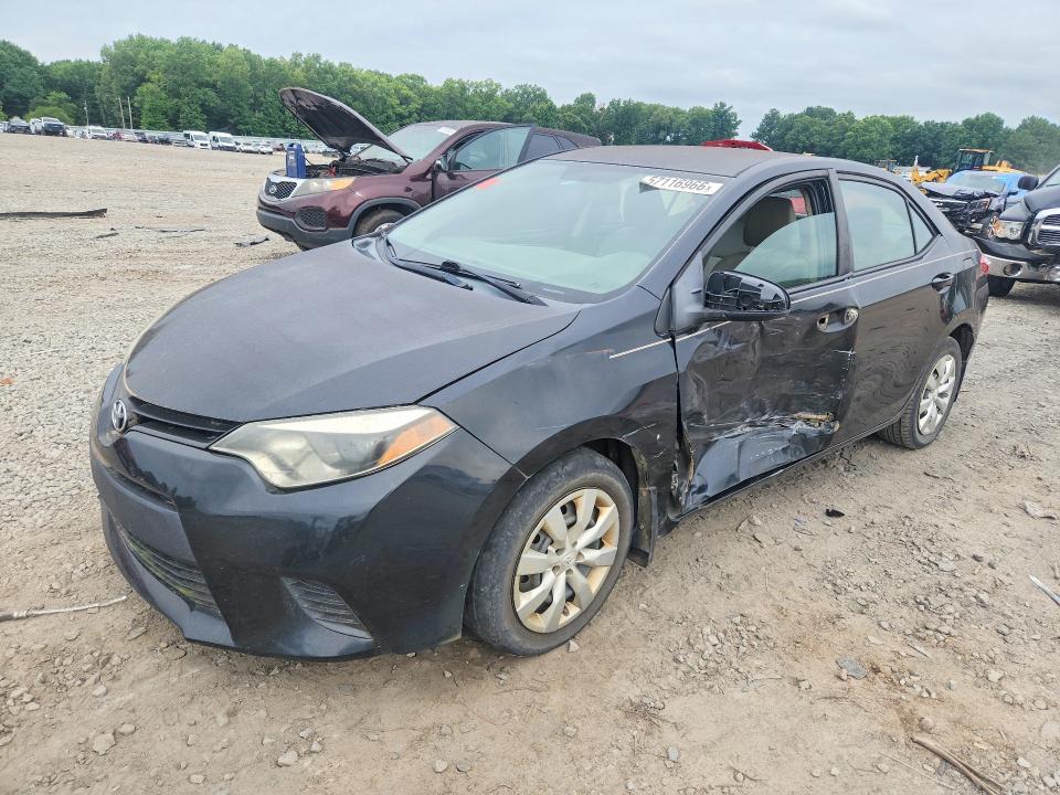2014 Toyota Corolla VIN 5YFBURHE9EP027289 COPART salvage auction — SIDE, Ar - Cert Of Title-Salvage, sold $200 on 2026-07-20 (photo 1)