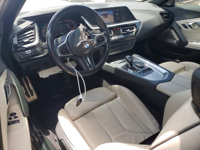 2021 BMW Z4 VIN WBAHF9C06MWX22560 COPART salvage auction — FRONT END, Md - Cert Of Salvage < 75% Damage, sold $17,400 on 2026-07-10 (photo 8)