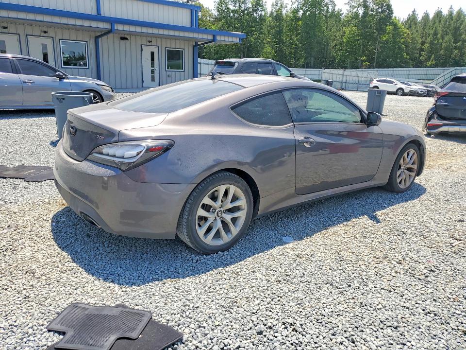 2013 Hyundai Genesis coupe VIN KMHHT6KD8DU089937 COPART salvage auction — SIDE, Nc - Salvage Certificate Of Title, sold $250 on 2026-07-30 (photo 3)
