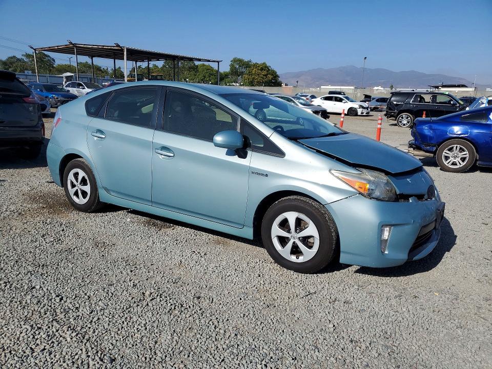 2015 Toyota VIN JTDKN3DUXF1977819 COPART salvage auction — FRONT END, Ca - Salvage Certificate, sold $1,400 on 2026-07-24 (photo 4)