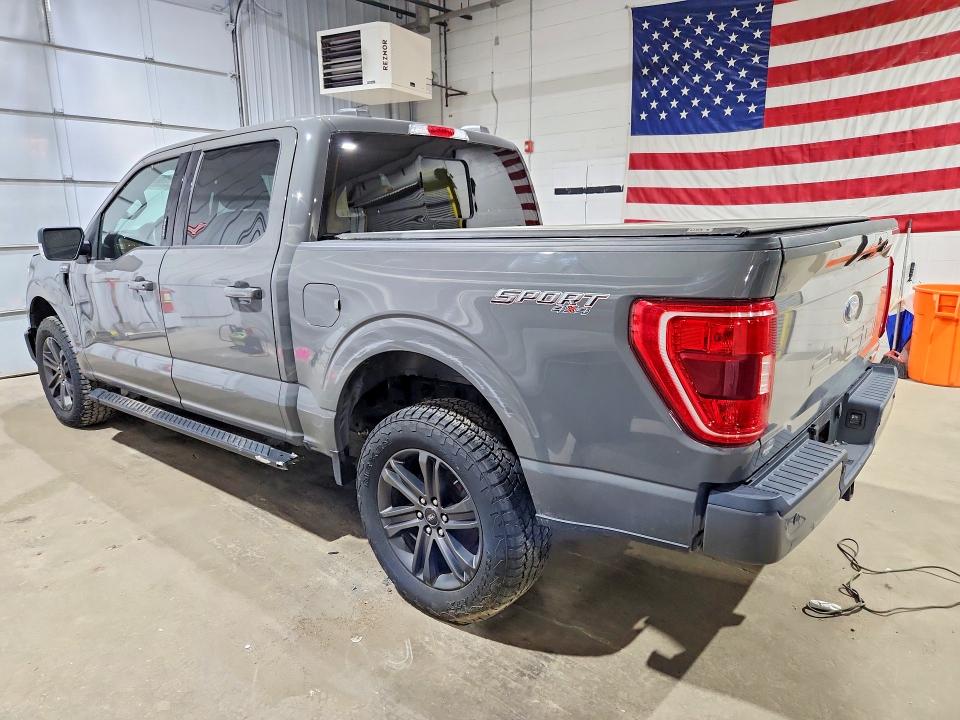 2021 Ford F-150 lightning VIN 1FTFW1E80MFA20409 COPART salvage auction — FRONT END, NH - CERTIFICATE OF TITLE, sold $17,300 on 2026-07-23 (photo 2)
