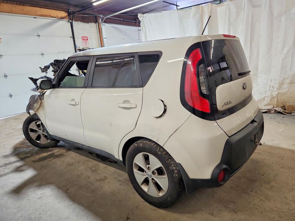 2016 Kia Soul VIN KNDJN2A27G7304963 COPART salvage auction — BURN, PA - CERTIFICATE OF SALVAGE, sold $175 on 2026-07-16 (photo 2)