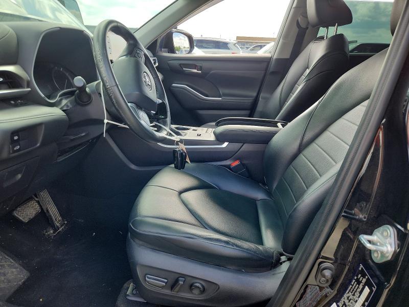 2020 Toyota Highlander VIN 5TDGZRAH4LS014952 COPART salvage auction — NORMAL WEAR, Tx - Certificate Of Title, sold $18,900 on 2026-07-27 (photo 7)