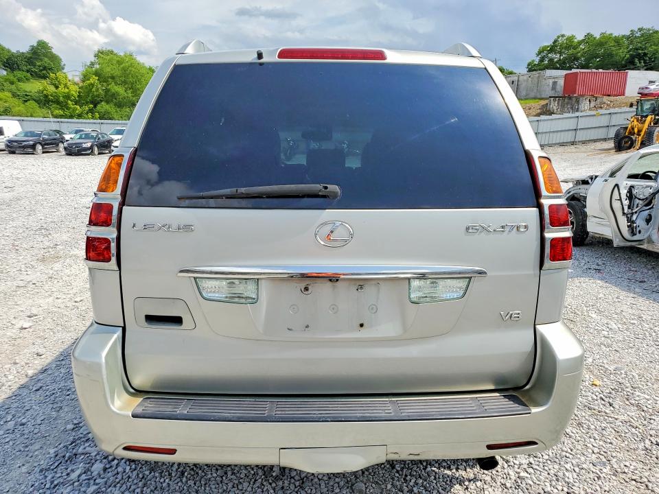 2004 Lexus Gx 470 VIN JTJBT20XX40067183 COPART salvage auction — MECHANICAL, Oh - Certificate Of Title, sold $1,850 on 2026-07-31 (photo 6)