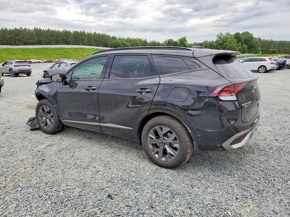 2024 Kia Sportage VIN KNDPXCDG2R7169251 COPART salvage auction — FRONT END, Nc - Salvage Certificate Of Title, sold $5,100 on 2026-07-30 (photo 2)
