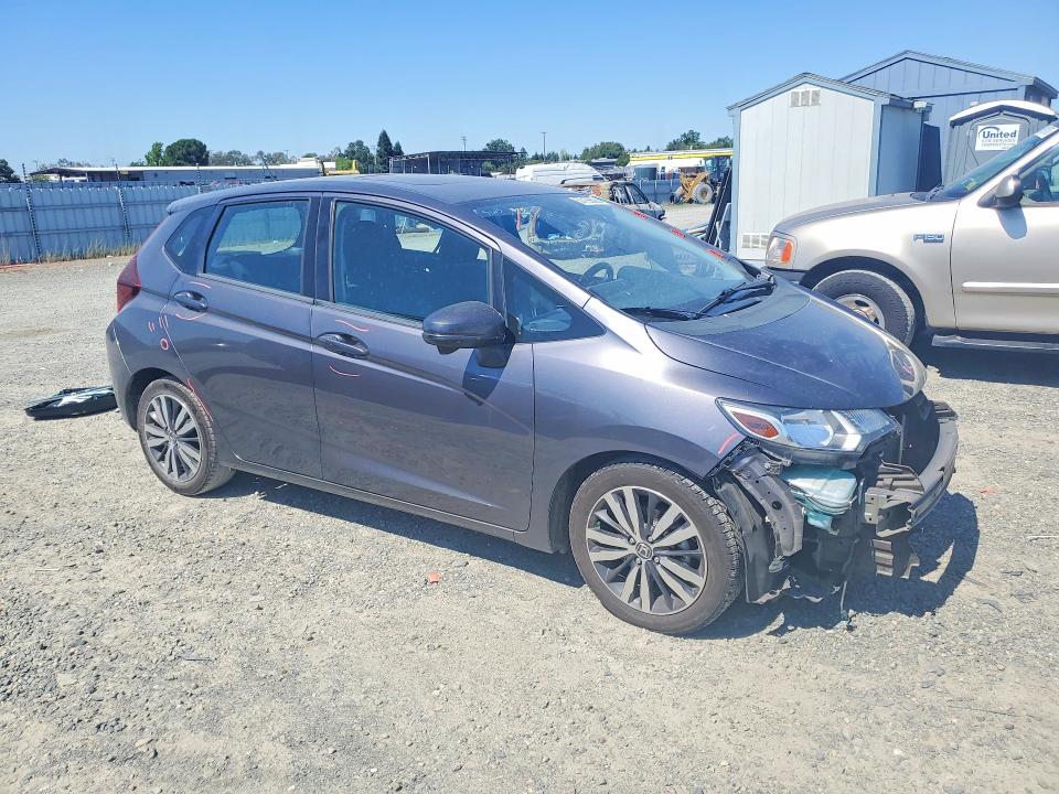 2015 Honda Fit VIN 3HGGK5H81FM723475 COPART salvage auction — FRONT END, Ca - Salvage Certificate, sold $425 on 2026-07-09 (photo 4)