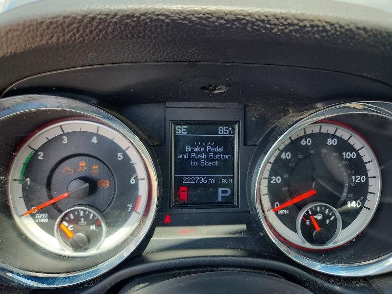 2012 Dodge Durango VIN 1C4RDHDG7CC113724 COPART salvage auction — NORMAL WEAR, Tx - Certificate Of Title, sold $525 on 2026-07-02 (photo 9)