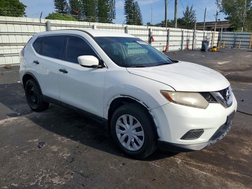2016 Nissan Rogue VIN 5N1AT2MV6GC889470 COPART salvage auction — MECHANICAL, Fl - Certificate Of Title, sold $800 on 2026-07-05 (photo 4)