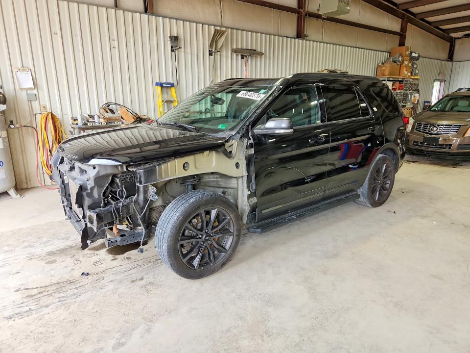 2018 Ford Explorer VIN 1FM5K8D88JGB85823 COPART salvage auction — FRONT END, PA - CERTIFICATE OF SALVAGE, sold $2,100 on 2026-07-02 (photo 1)