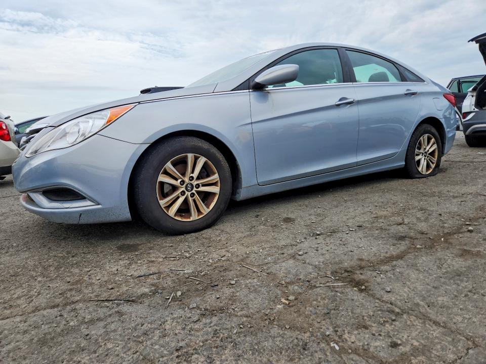 2013 Hyundai Sonata VIN 5NPEB4AC4DH640530 COPART salvage auction — SIDE, Pa - Cert Of Title, sold $1,000 on 2026-07-02 (photo 1)