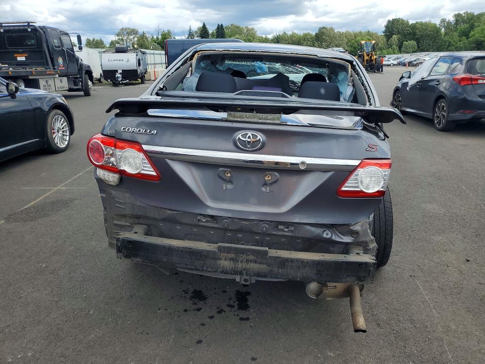 2012 Toyota Corolla VIN 5YFBU4EE7CP070078 COPART salvage auction — ALL OVER, Wa - Cert Of Ownership-Rebuilt, sold $150 on 2026-07-20 (photo 6)