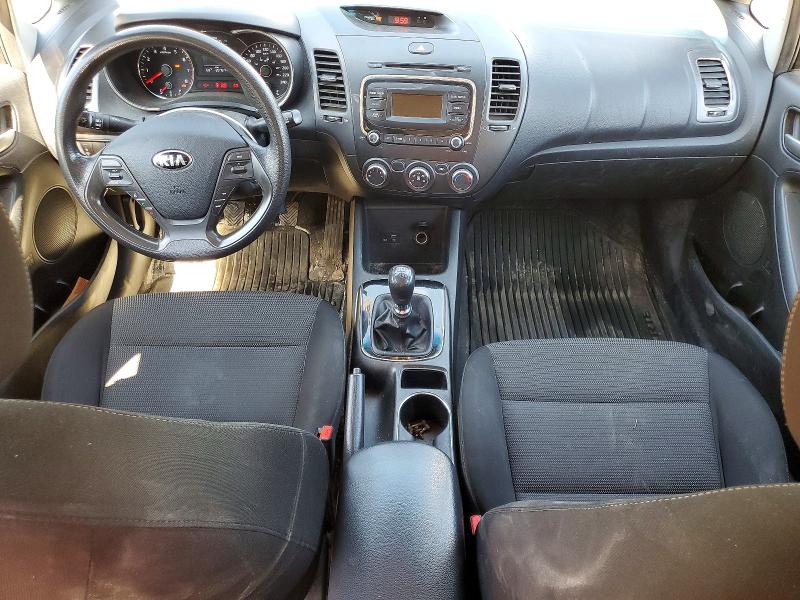 2018 Kia Forte VIN 3KPFK4A73JE221267 COPART salvage auction — REAR END, On - Permit Salvage, sold $625 on 2026-07-09 (photo 8)