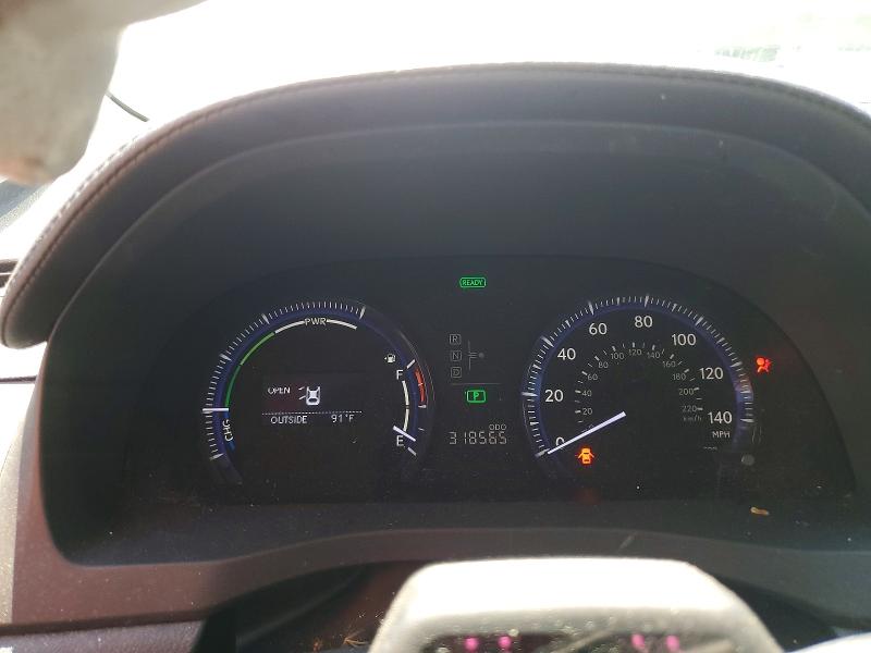 2010 Lexus Hs 250h VIN JTHBB1BA6A2003455 COPART salvage auction — FRONT END, Md - Cert Of Salvage > 75% Damage, sold $425 on 2026-07-07 (photo 9)