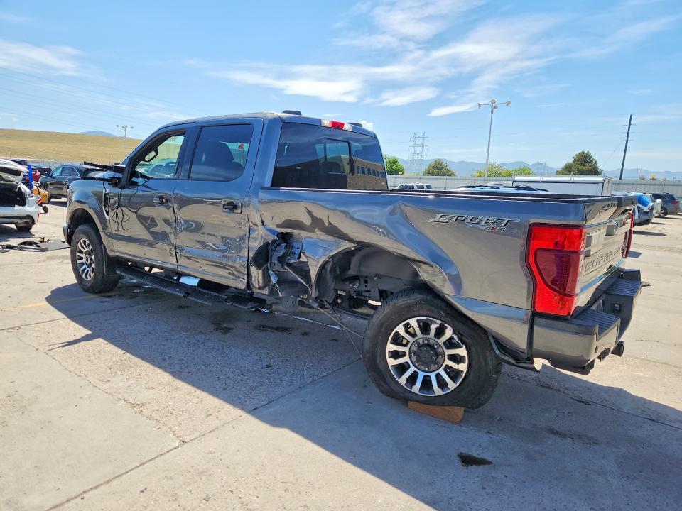 2022 Ford VIN 1FT7W2BN5NED33239 COPART salvage auction — SIDE, CO - PUBLIC - SALVAGE TITLE, sold $15,000 on 2026-07-21 (photo 2)
