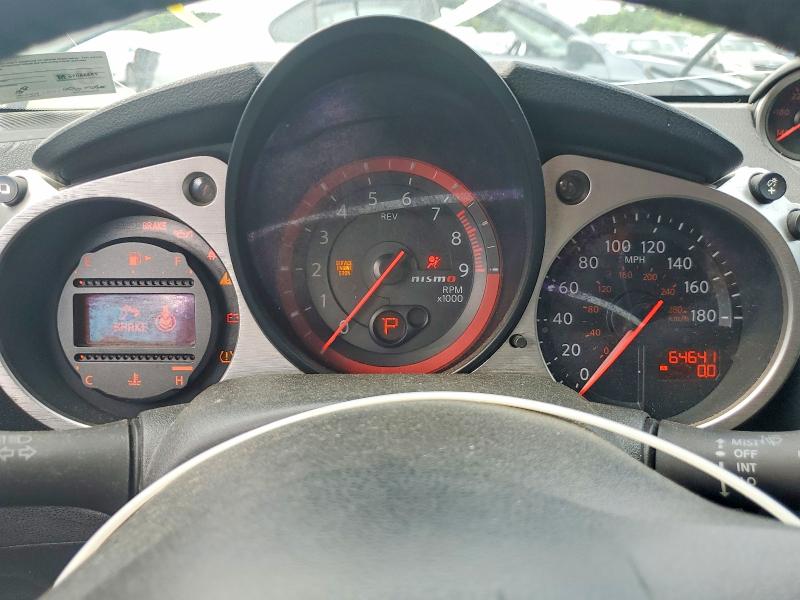2009 Nissan 370z VIN JN1AZ44E59M401169 COPART salvage auction — FRONT END, VA - CERT OF TITLE - SALVAGE, sold $1,400 on 2026-07-15 (photo 9)