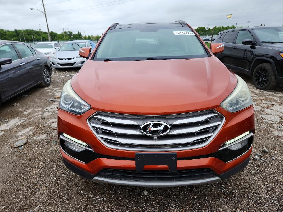 2017 Hyundai Santa fe VIN 5XYZWDLA7HG479976 COPART salvage auction — NORMAL WEAR, IN - CERTIFICATE OF TITLE, sold $5,100 on 2026-07-14 (photo 5)
