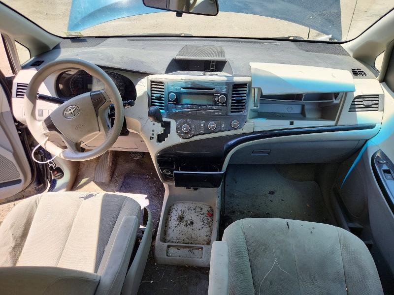 2011 Toyota Sienna VIN 5TDZK3DC0BS131128 COPART salvage auction — MECHANICAL, Vt - Certificate Of Title, sold $1,350 on 2026-07-20 (photo 8)