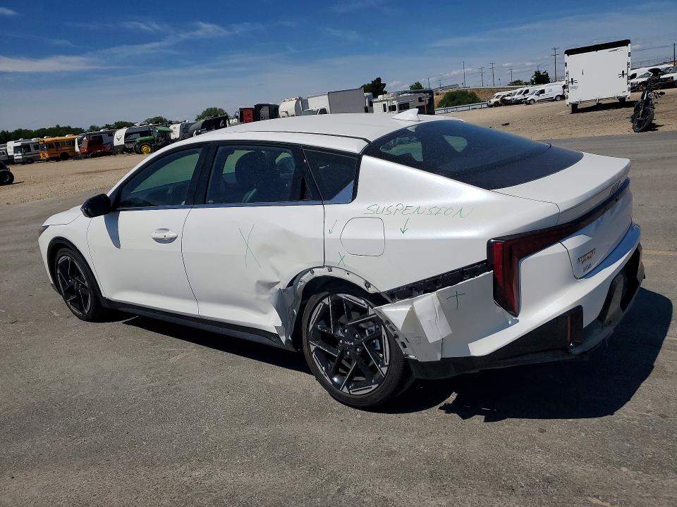2025 Kia K4 VIN 3KPFW4DE9SE050976 COPART salvage auction — REAR END, ID - SALVAGE CERTIFICATE OF TITLE, sold $9,600 on 2026-07-02 (photo 2)