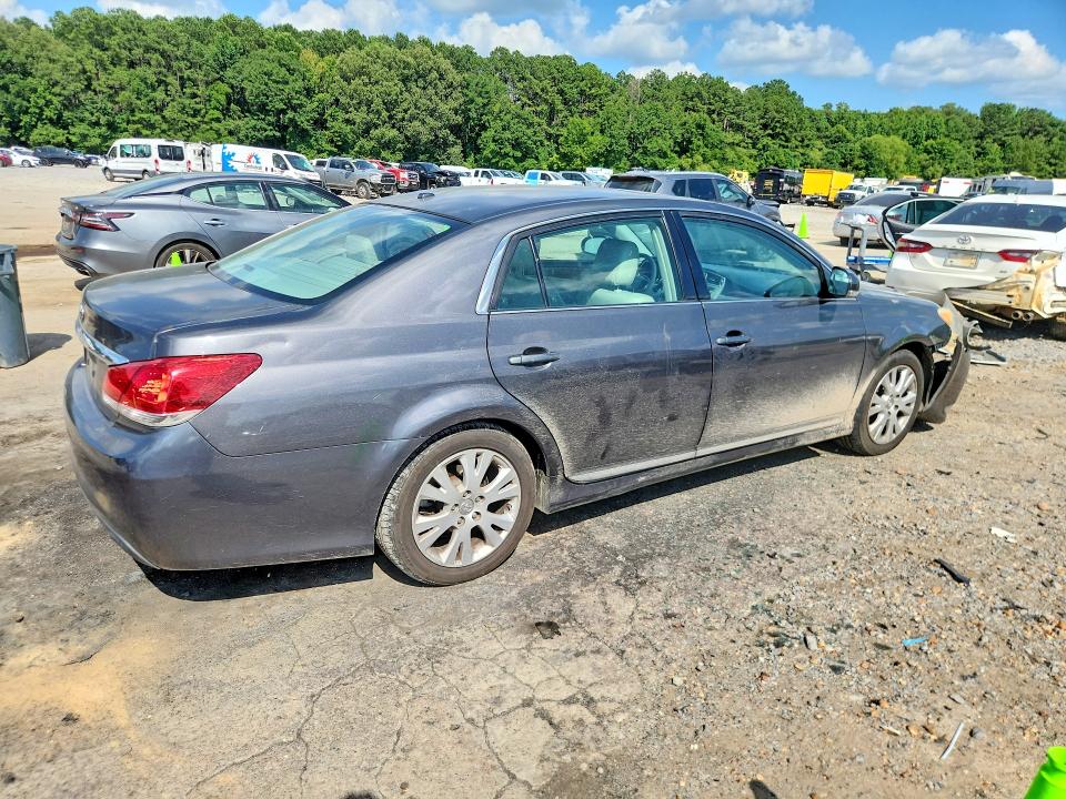 2012 Toyota Avalon VIN 4T1BK3DB3CU456681 COPART salvage auction — FRONT END, Ms - Cert Of Title-Salvaged, sold $850 on 2026-07-31 (photo 3)