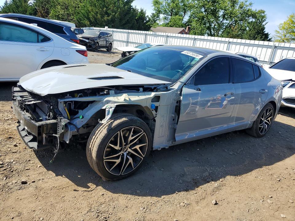 2022 Kia VIN KNAE35LDXN6116560 COPART salvage auction — FRONT END, Md - Cert Of Salvage > 75% Damage, sold $7,200 on 2026-07-27 (photo 1)
