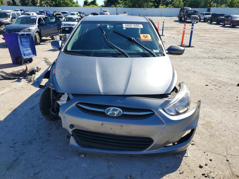2017 Hyundai VIN KMHCT5AEXHU338484 COPART salvage auction — FRONT END, Mo - Salvage Certificate Of Title, sold $225 on 2026-07-31 (photo 5)