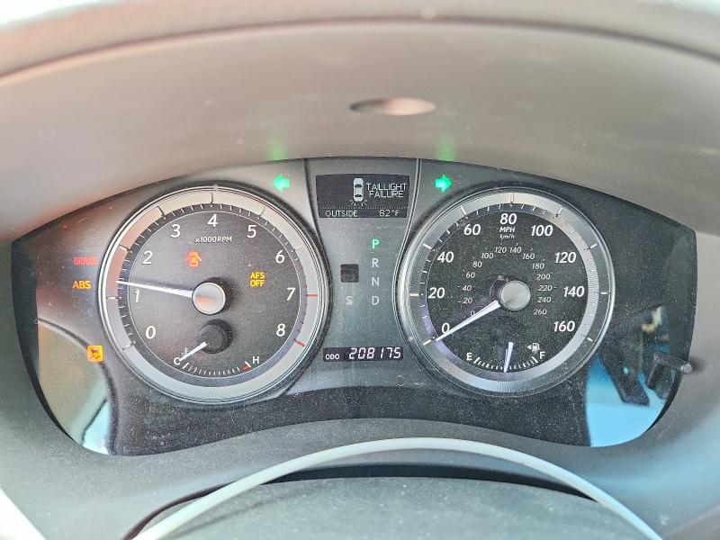 2010 Lexus Es 350 VIN JTHBK1EG4A2370287 COPART salvage auction — FRONT END, ID - SALVAGE CERTIFICATE OF TITLE, sold $1,050 on 2026-07-21 (photo 9)