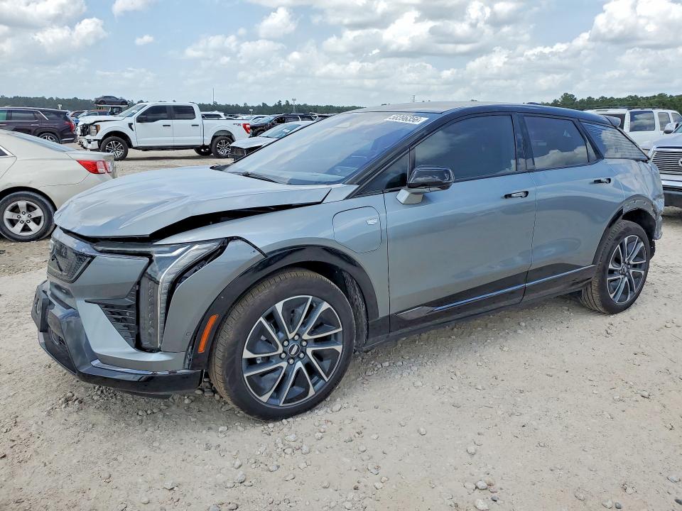 2025 Cadillac Optiq VIN 3GYK3EMR6SS198417 COPART salvage auction — FRONT END, Tx - Salvage Vehicle Title, sold $14,400 on 2026-07-10 (photo 1)