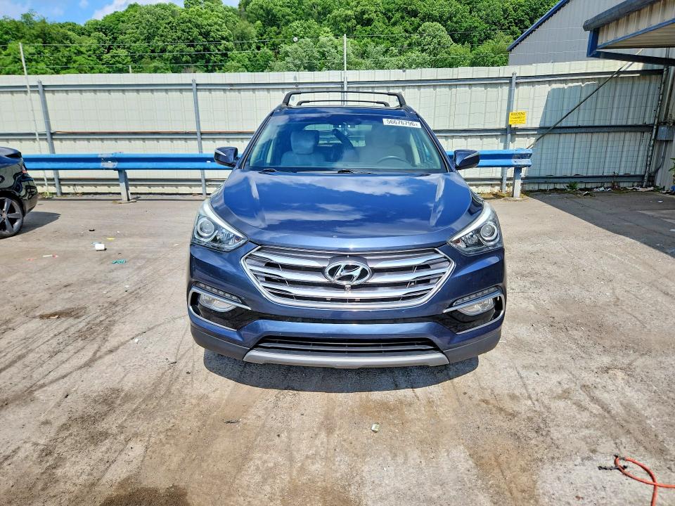 2018 Hyundai Santa fe VIN 5NMZUDLB2JH100991 COPART salvage auction — REAR END, Pa - Certificate Of Salvage, sold $3,450 on 2026-07-02 (photo 5)