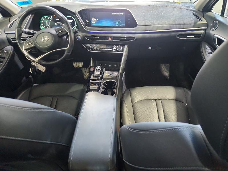 2023 Hyundai Sonata VIN KMHL54JJ9PA061604 COPART salvage auction — FRONT END, Nh - Cert Of Title-Salvage, sold $1,650 on 2026-07-23 (photo 8)