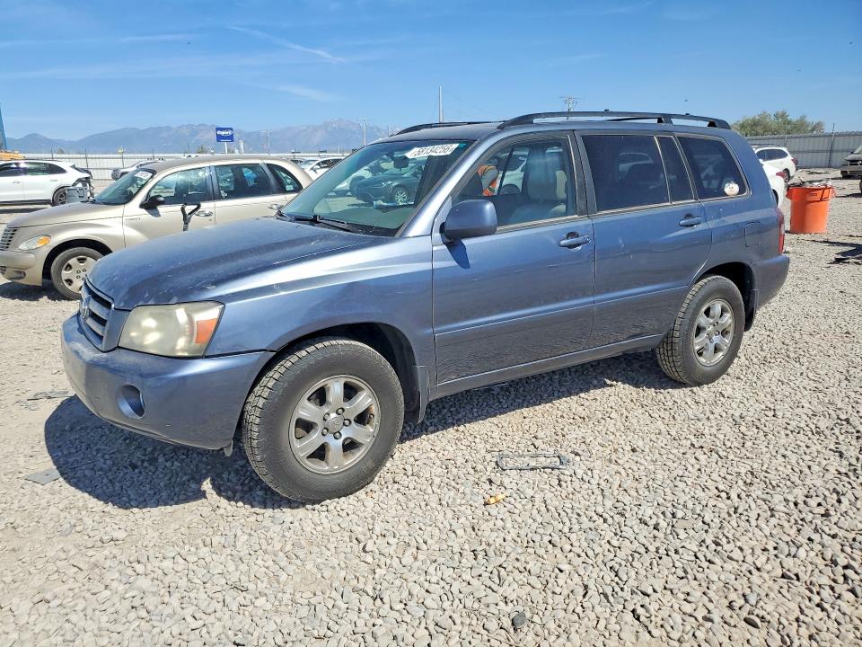 2005 Toyota Highlander VIN JTEEP21A750070053 COPART salvage auction — MINOR DENT/SCRATCHES, Ut - Certificate Of Title, sold $825 on 2026-07-07 (photo 1)
