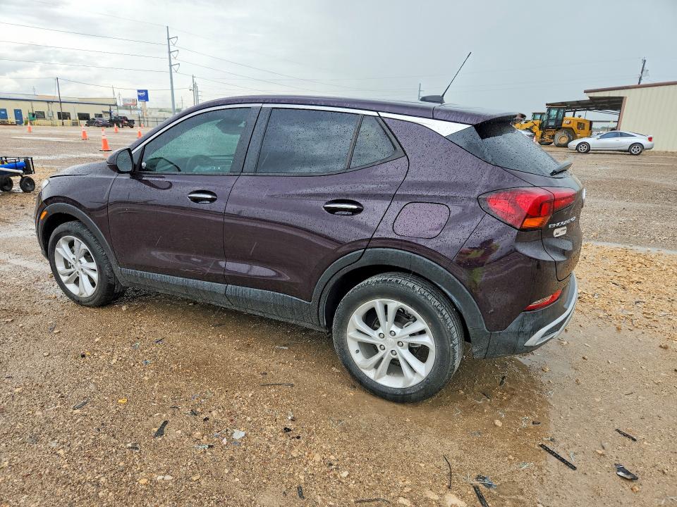 2021 Buick Encore VIN KL4MMBS24MB053904 COPART salvage auction — FRONT END, Tx - Salvage Vehicle Title, sold $3,950 on 2026-07-08 (photo 2)