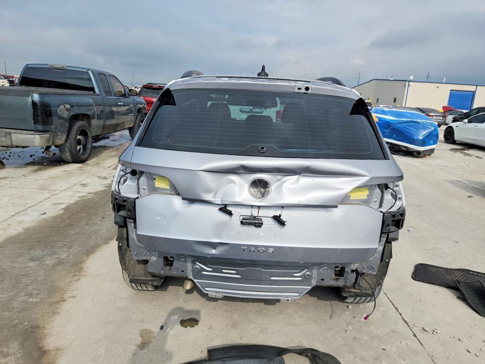 2022 Volkswagen Taos VIN 3VVCX7B25NM017463 COPART salvage auction — FRONT END, Tx - Salvage Vehicle Title, sold $4,100 on 2026-07-02 (photo 6)