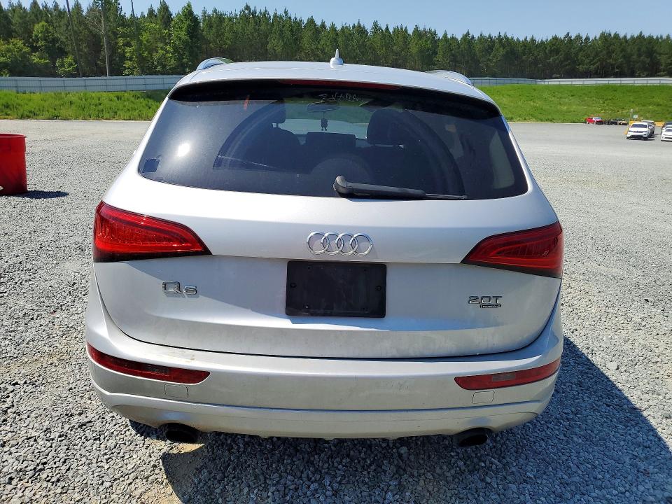2014 Audi Q5 VIN WA1CFAFP8EA047651 COPART salvage auction — FRONT END, Nc - Salvage Certificate Of Title, sold $200 on 2026-07-23 (photo 6)