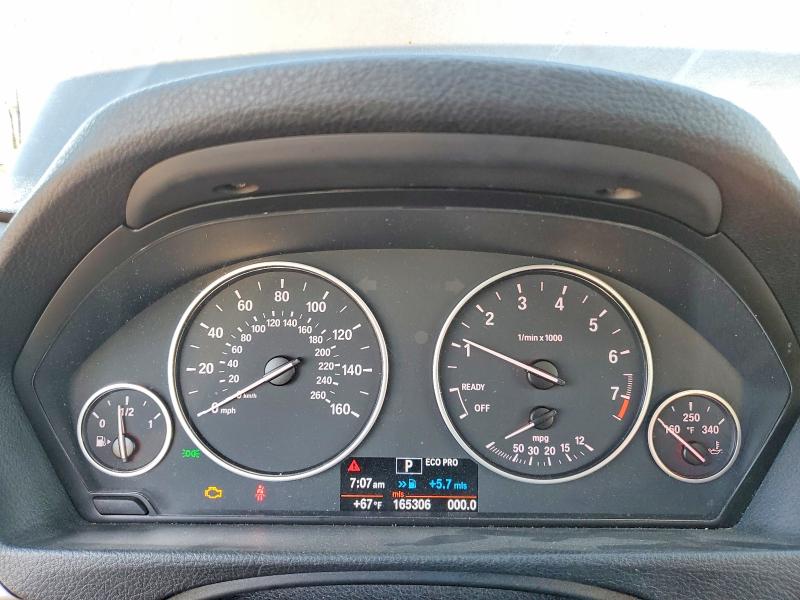 2013 BMW 3er VIN WBA3A5C58DF358171 COPART salvage auction — SIDE, Fl - Dis/Dlr/Exp Only Clean Title, sold $750 on 2026-07-07 (photo 9)