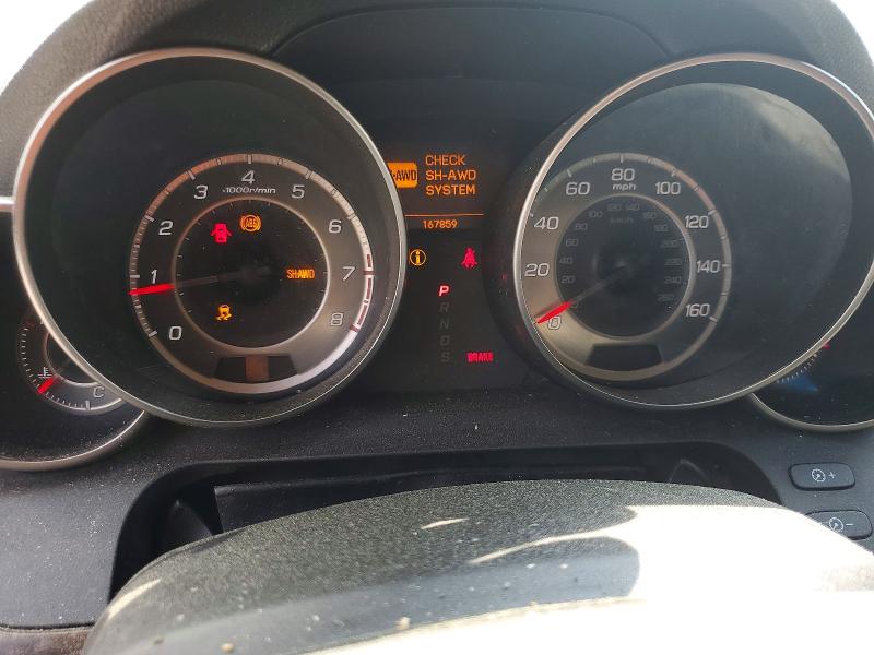 2011 Acura Mdx VIN 2HNYD2H69BH538927 COPART salvage auction — NORMAL WEAR, Ma - Certificate Of Title, sold $1,100 on 2026-07-29 (photo 9)