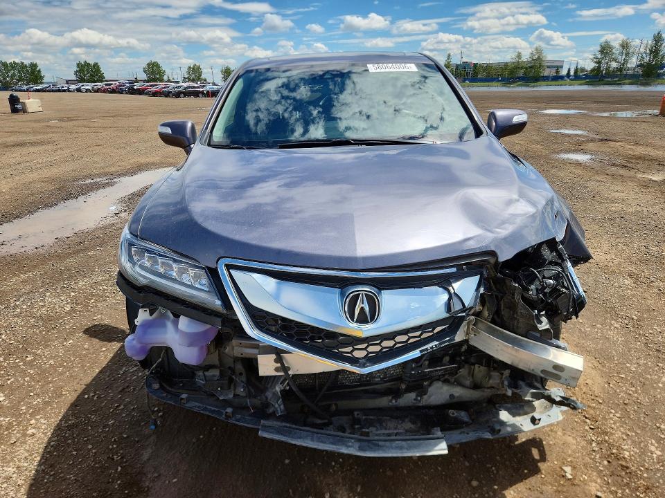 2017 Acura Rdx VIN 5J8TB4H78HL808317 COPART salvage auction — FRONT END, Ab - Bos - Salvage, sold $2,150 on 2026-07-21 (photo 5)