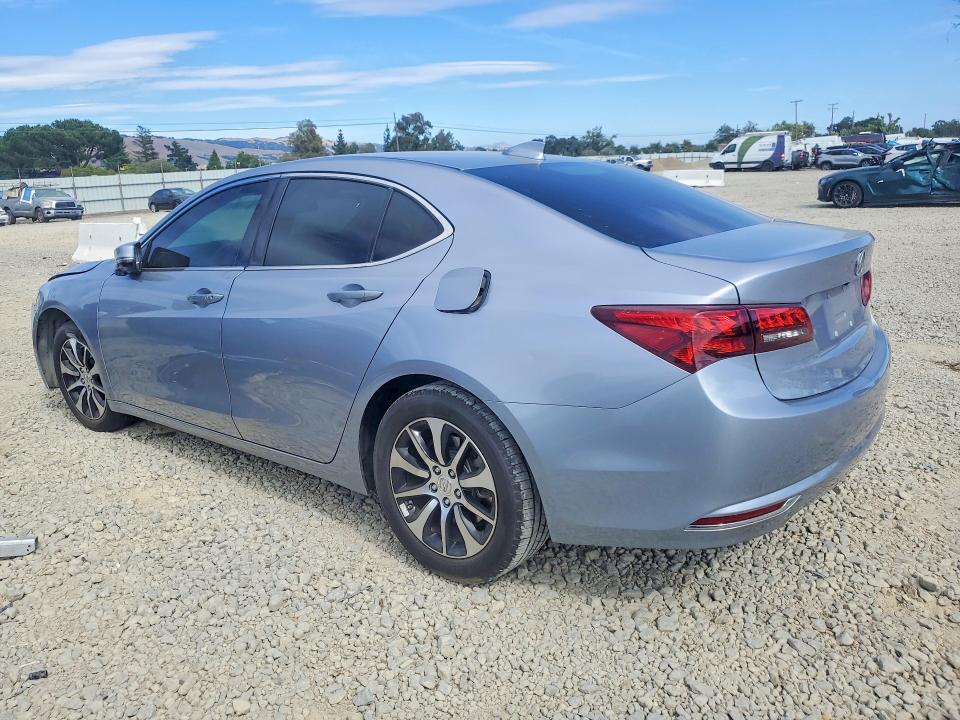 2016 Acura Tlx VIN 19UUB1F36GA012307 COPART salvage auction — FRONT END, Ca - Salvage Certificate, sold $3,600 on 2026-07-09 (photo 2)