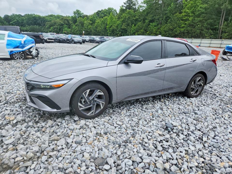 2025 Hyundai Elantra VIN KMHLM4DG1SU047206 COPART salvage auction — REAR END, Ga - Cert Of Title-Salvage, sold $275 on 2026-07-30 (photo 1)