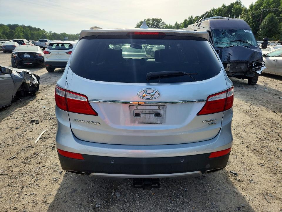 2015 Hyundai Santa fe VIN KM8SR4HF8FU110340 COPART salvage auction — REAR END, Va - Certificate Of Title, sold $1,900 on 2026-07-14 (photo 6)