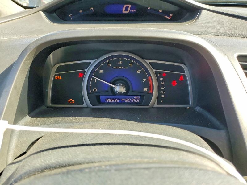 2007 Honda Civic VIN 1HGFA16537L116738 COPART salvage auction — FRONT END, Ca - Salvage Certificate, sold $250 on 2026-07-02 (photo 9)