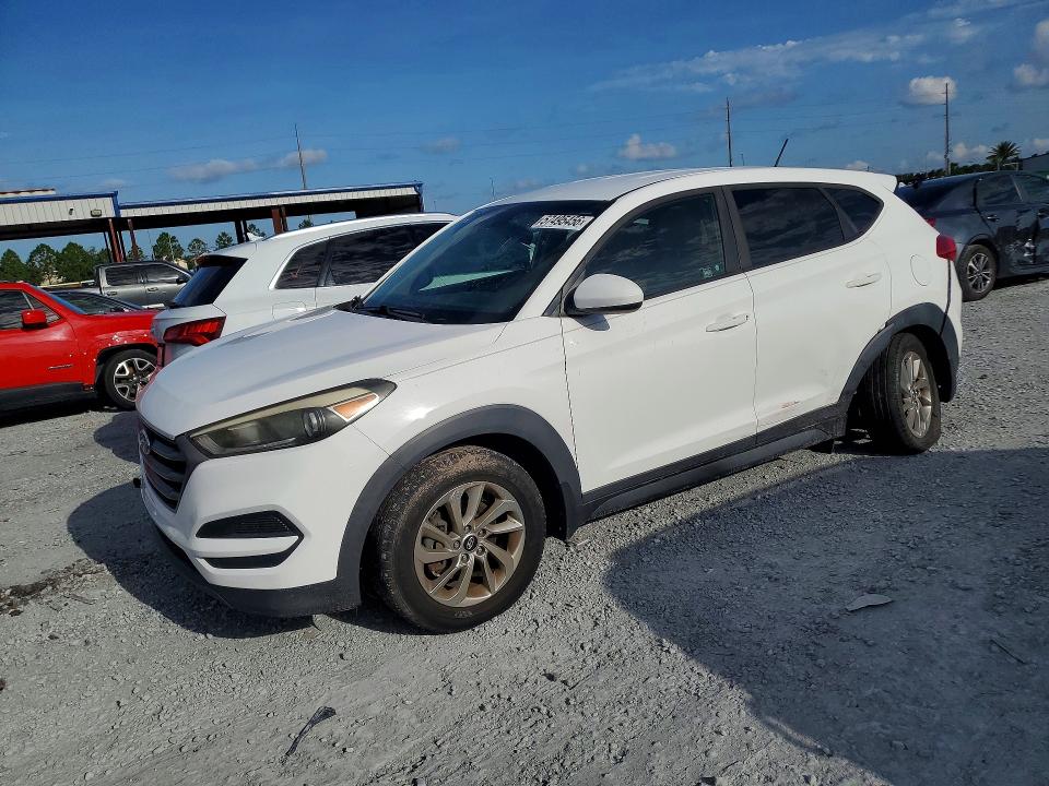 2016 Hyundai Tucson VIN KM8J23A48GU231387 COPART salvage auction — REAR END, Fl - Cert Of Title Slvg Rebuildable, sold $3,300 on 2026-07-31 (photo 1)