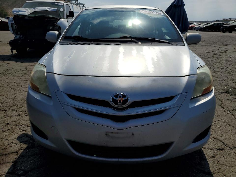 2008 Toyota Yaris VIN JTDBT923781231205 COPART salvage auction — NORMAL WEAR, Ca - Dis/Dlr/Exp Only Clean Title, sold $625 on 2026-07-09 (photo 5)