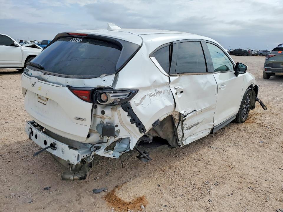 2018 Mazda Cx-5 VIN JM3KFADM5J0387518 COPART salvage auction — REAR END, Tx - Salvage Vehicle Title, sold $250 on 2026-07-29 (photo 3)
